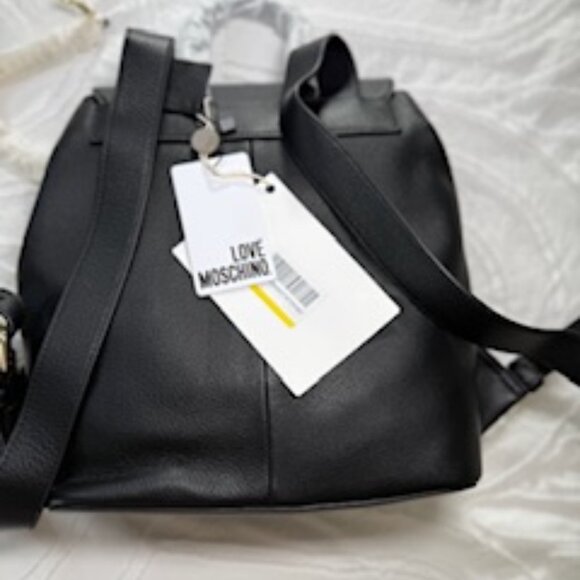 Love Moschino Leather Backpack main image 5